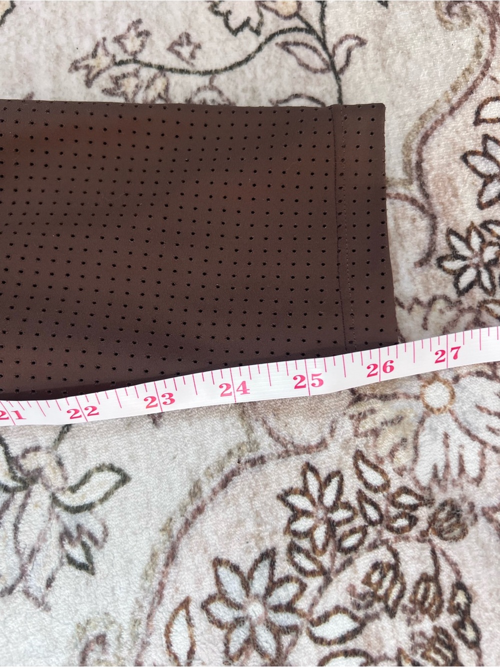 Brown Equestrian Grip Riding Tights - Picture 6 of 9